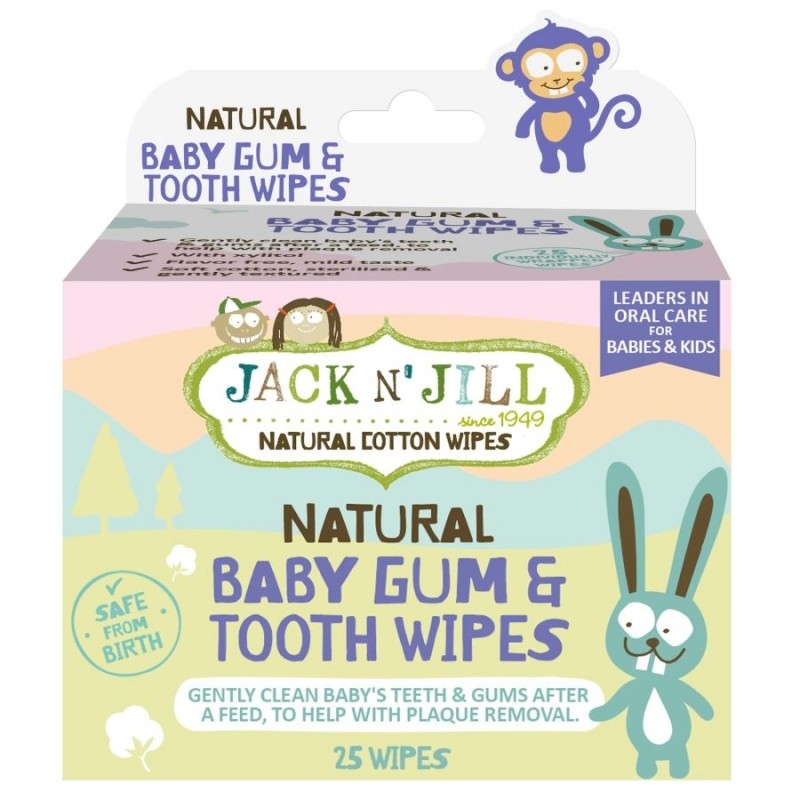 Servetele dinti si gingii pentru prevenirea cariilor de biberon - Jack n Jill