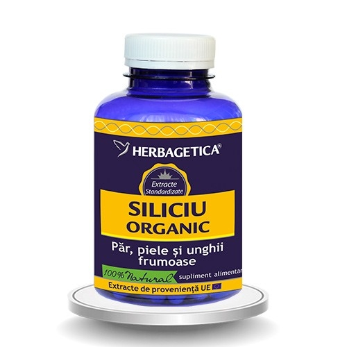 SILICIU Organic, 30 capsule - HERBAGETICA