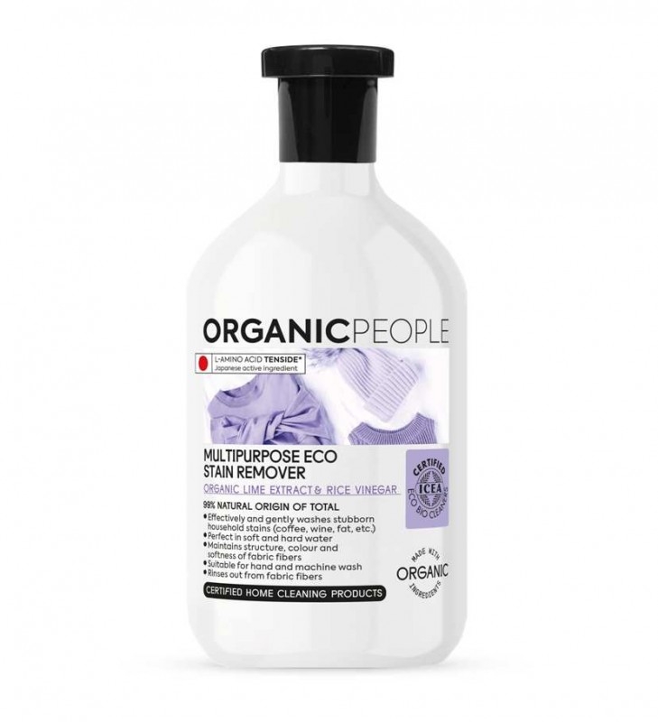 Solutie pete ecologica Organic Lime Rice Vinegar, 500ml - Organic People