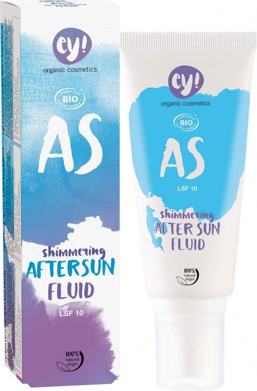 Spray after sun cu FPS 10 si particule aurii, 100ml - ey! Eco Cosmetics