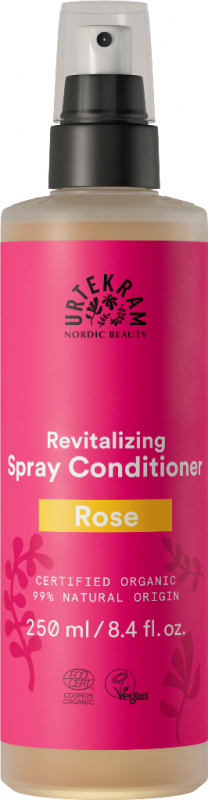 Spray balsam cu trandafir pentru hidratarea si descurcarea parului - URTEKRAM