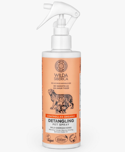 Spray bio caini si pisici pentru descurcarea blanii, 250ml - Wilda Siberica
