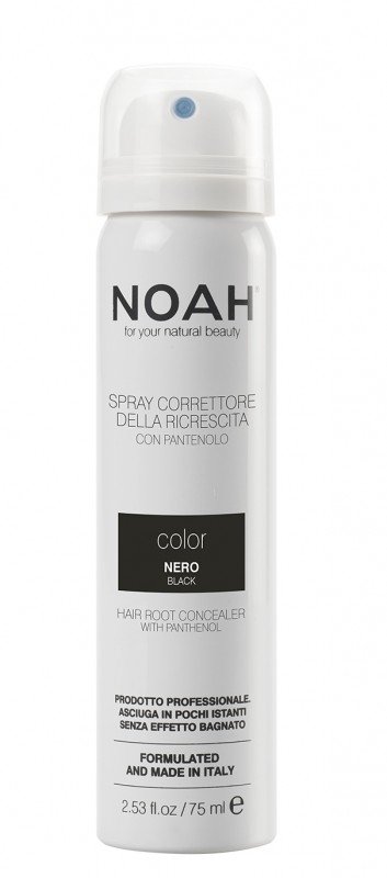 Spray corector cu vitamina B5 pentru acoperirea radacinii parului, NEGRU - NOAH