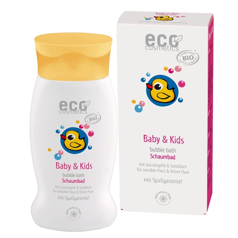 Spumant bio pentru baita cu rodie si catina alba - Eco Cosmetics