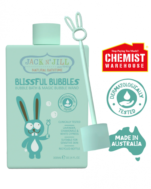 Spumant de baie pentru copii si piele sensibila Blissful Bubbles, 300ml - Jack n Jill