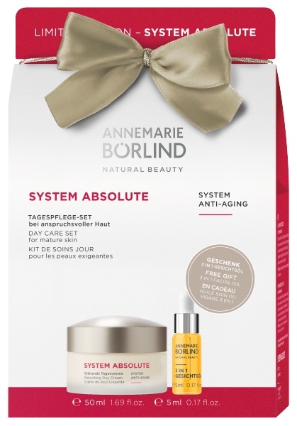 System Absolute Crema de zi + CADOU Ulei facial 3 in 1 - Annemarie Borlind