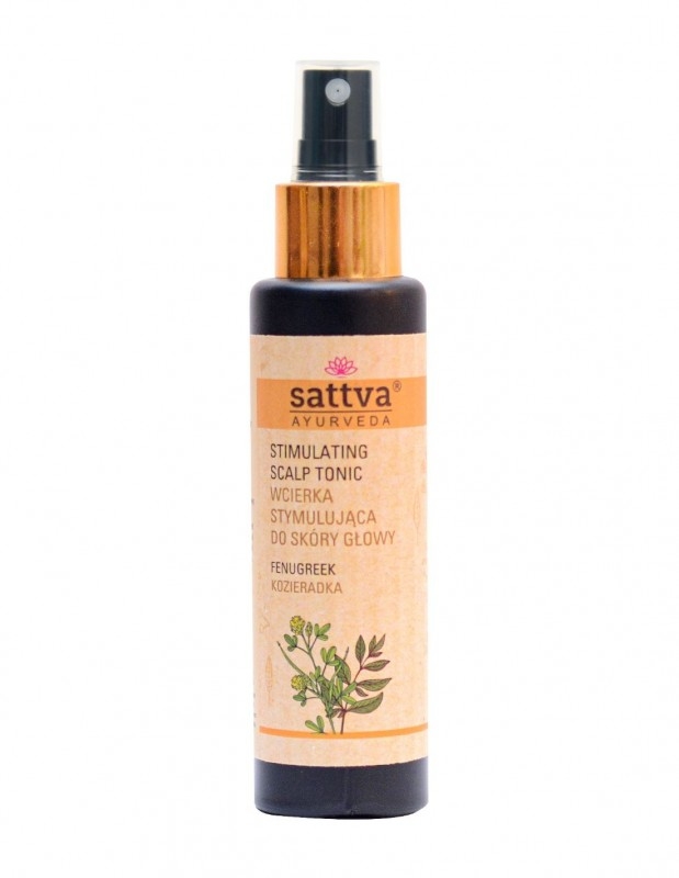 Tonic pentru Cresterea Parului cu Schinduf, Regleaza Sebumul si Hidrateaza Scalpul, 100ml - Sattva Ayurveda