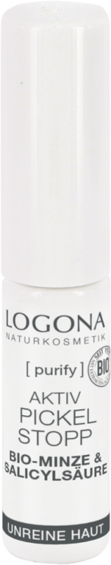 Tratament cosuri cu menta si acid salicilic, 6ml - Logona