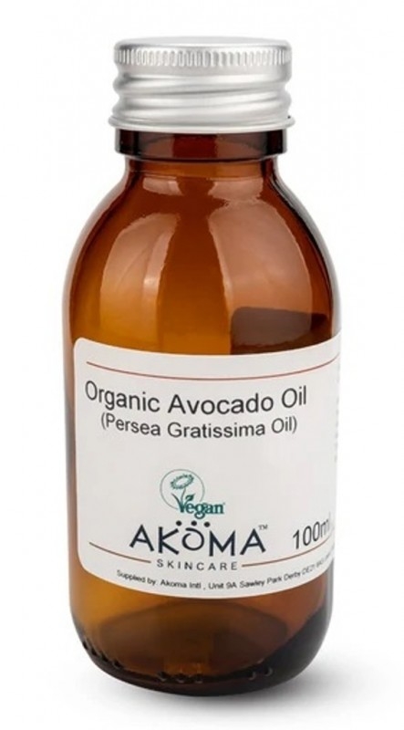 Ulei de avocado crud, certificat organic, 100 ml - Akoma Skincare