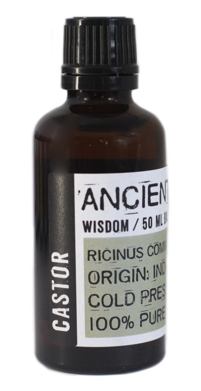 Ulei de ricin presat la rece, 50ml - Ancient Wisdom