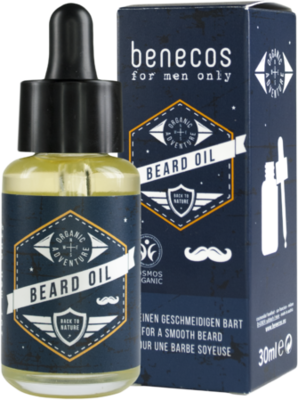 Ulei organic pentru barba, 30ml - Benecos