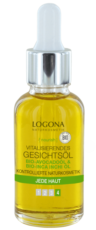 Ulei revitalizant pentru ten cu avocado, 30ml - Logona