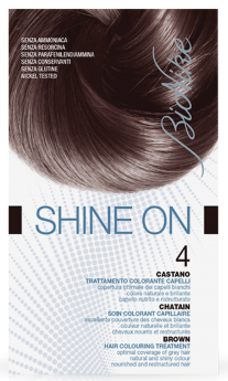 Vopsea de par tratament Shine On, Brown 4 - Bionike