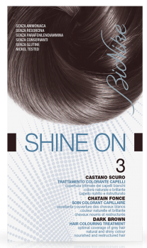 Vopsea de par tratament Shine On, Dark Brown 3 - Bionike