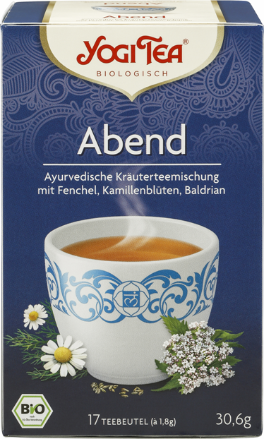 Yogi Tea Bedtime, ceai ayurvedic de seara cu fenicul, musetel si valeriana