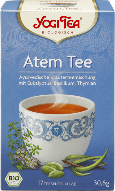 Yogi Tea Breath Deep, ceai ayurvedic respiratie cu eucalipt, busuioc si cimbru