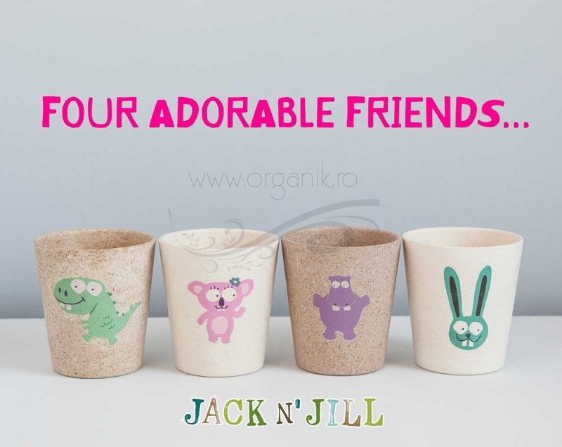 Pahar pentru clatire sau depozitare Bunny - Jack n' Jill