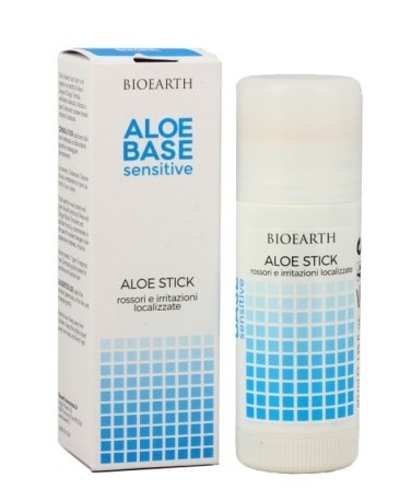Aloe stick tratament pentru iritatii, eczeme, dermatita, Aloebase Sensitive 40ml - Bioearth