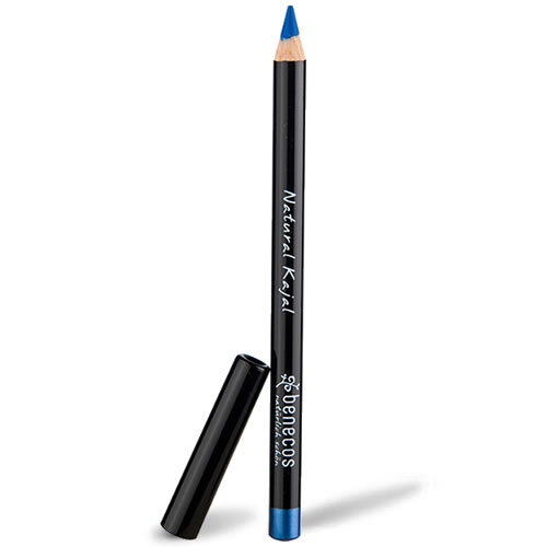 Creion Kajal bio pentru ochi, Bright Blue (albastru) - Benecos