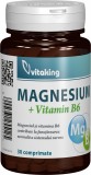 Magneziu cu vitamina B6, 30 comprimate - Vitaking