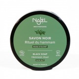 Sapun Negru de Alep Exfoliant cu Ulei de Masline, fara Parfum, Piele Sensibila, 180g - NAJEL