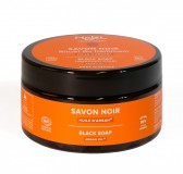 Sapun Negru de Alep Exfoliant cu Ulei de Argan Bio, fara Parfum, 180g - NAJEL