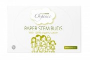 Betisoare urechi din bumbac organic, Simply Gentle Organic, 200 buc