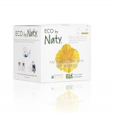 Absorbante bio de noapte (cu aripioare), 10 buc - Naty