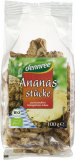 Ananas uscat BIO, bucati, 100g - Dennree