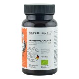 Ashwagandha Ecologica din India (400 mg) extract 5%, 60 capsule -  Republica BIO