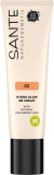 BB Cream Hydro Glow cu acid hialuronic 02 Medium-Dark - SANTE NATURKOSMETIK