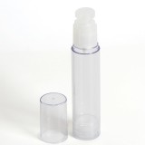 DELISTAT Recipient airless cu pompita dozatoare si capac, 50 ml - NAJEL