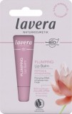 Balsam de buze cu efect de volum Lavera Plumping Lip Balm, cu Acid Hialuronic si Unt de Shea Bio