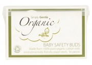 Betisoare de urechi din bumbac organic pentru bebelusi, 72 buc - Macdonald   Taylor