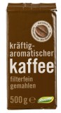 Cafea macinata bio pentru filtru, 500g - Dennree