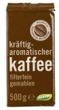 Cafea macinata bio pentru filtru, 500g - Dennree
