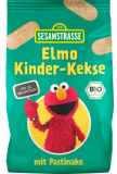 Biscuiti bio pentru copii cu pastarnac Elmo, 125g - SesameStreet