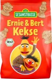 Biscuiti bio pentru copii cu nuca de cocos Ernie   Bert, 150g - SesameStreet