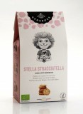 Biscuiti BIO  fara gluten cu fulgi de ciocolata belgiana Stella Stracciatella, 100g - Generous