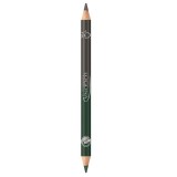 DELISTAT Creion contur ochi in 2 culori maro inchis + verde inchis, Forest 02 - LOGONA