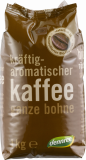 Cafea boabe BIO, 1kg - Dennree
