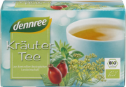 Ceai bio amestec de plante medicinale, 20 plicuri - Dennree