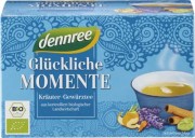 Ceai bio din plante Momente Fericite, 20 plicuri - Dennree