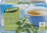 Ceai de menta BIO, 20 plicuri - Dennree