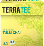 Ceai organic Tulsi Chai, 18 plicuri - Terra Tee