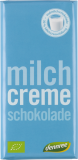 Ciocolata bio cu umplutura de crema de lapte, tableta 100g - Dennree