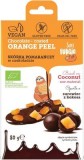 Coaja de portocala invelita in ciocolata bio, 80g - Super Fudgio
