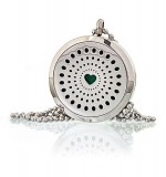 Colier aromaterapie Diamonds Heart, 30mm - Ancient Wisdom