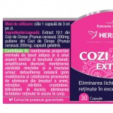 Cozi de cirese Extract, 30 capsule - HERBAGETICA