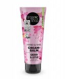 Crema-balsam de maini si unghii Cherry Lotus, 75ml - Organic Shop